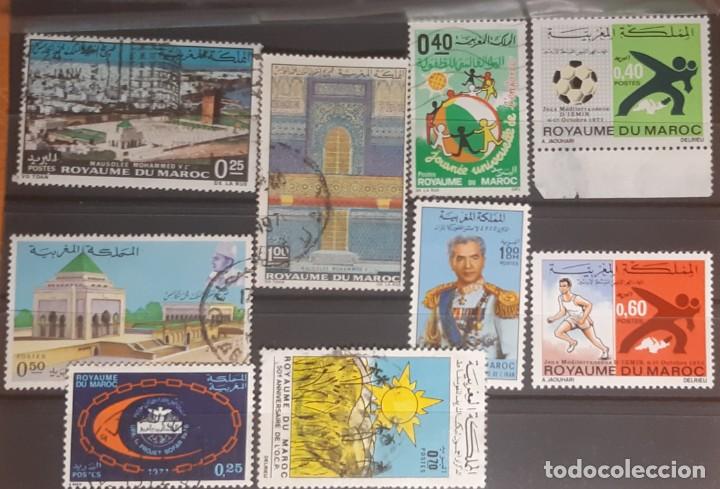 Selos: MARRUECOS,1971,CAT.YT.620/628.