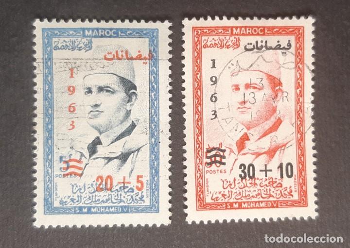 Selos: MARRUECOS,1963,CAT.YT. 453/454.