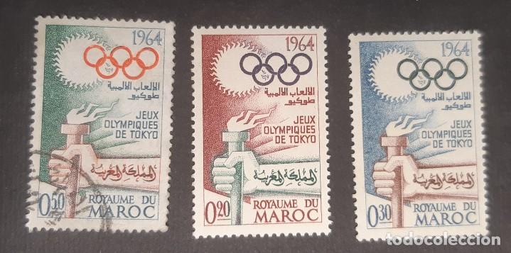 Selos: MARRUECOS,1964,CAT.YT. 476/478.