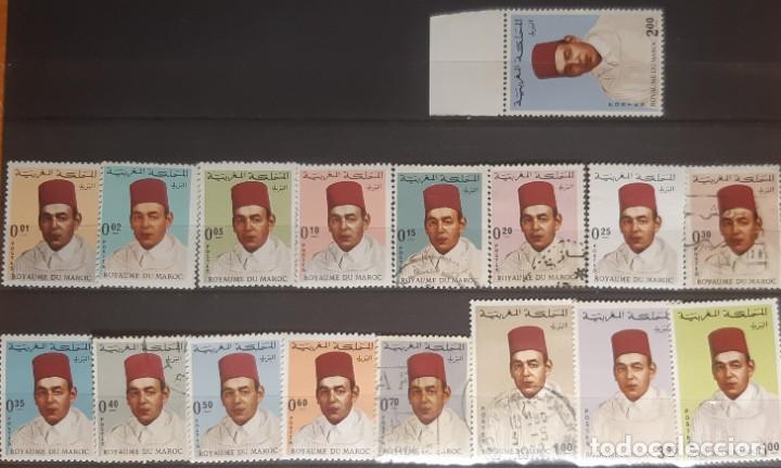 Selos: MARRUECOS,1968,CAT.YT. 534/546 Y 549/552.