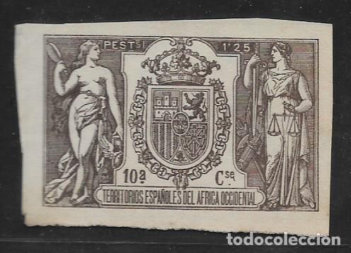 Briefmarken: FISCAL TERRITORIOS ESPA&Ntilde;OLES AFRICA OCCIDENTAL, 1,25 PTAS. VER FOTO