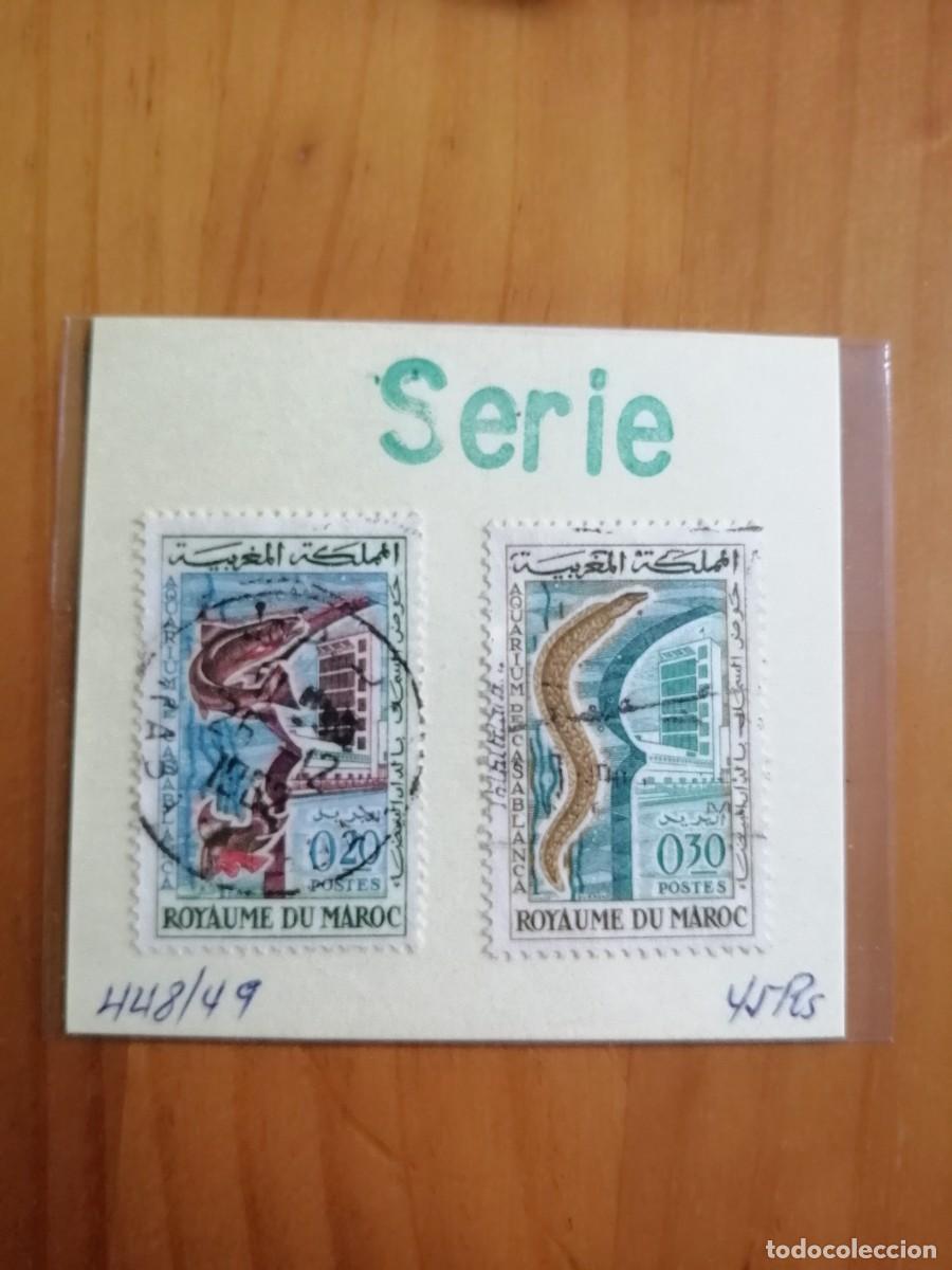 Sellos: MARRUECOS - AQUARIUM DE CASABLANCA. - Foto 1
