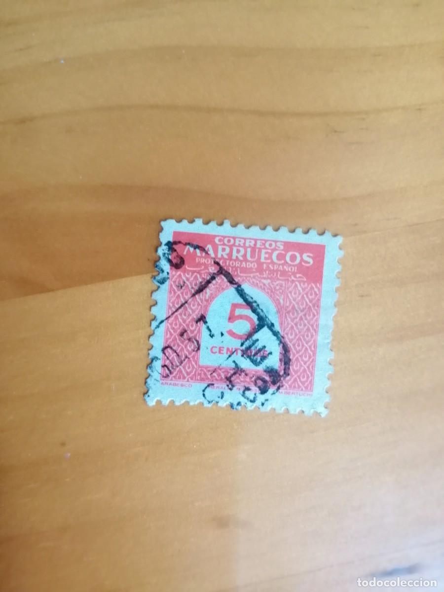 Sellos: MARRUECOS - PROTECTORADO ESPA&Ntilde;OL - 5 C&Eacute;NTIMOS. - Foto 1