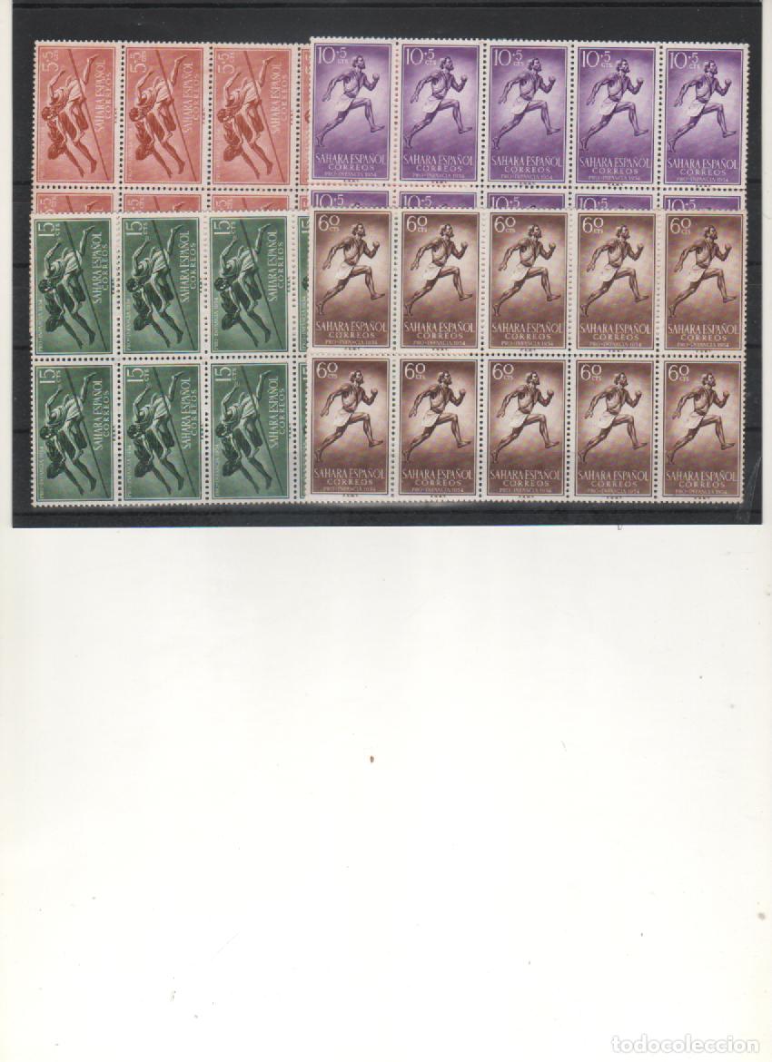 Timbres: Marruecos-Sahara-112/115 Pro Infancia Bloques de 10 sellos nuevos (seg&uacute;n foto)