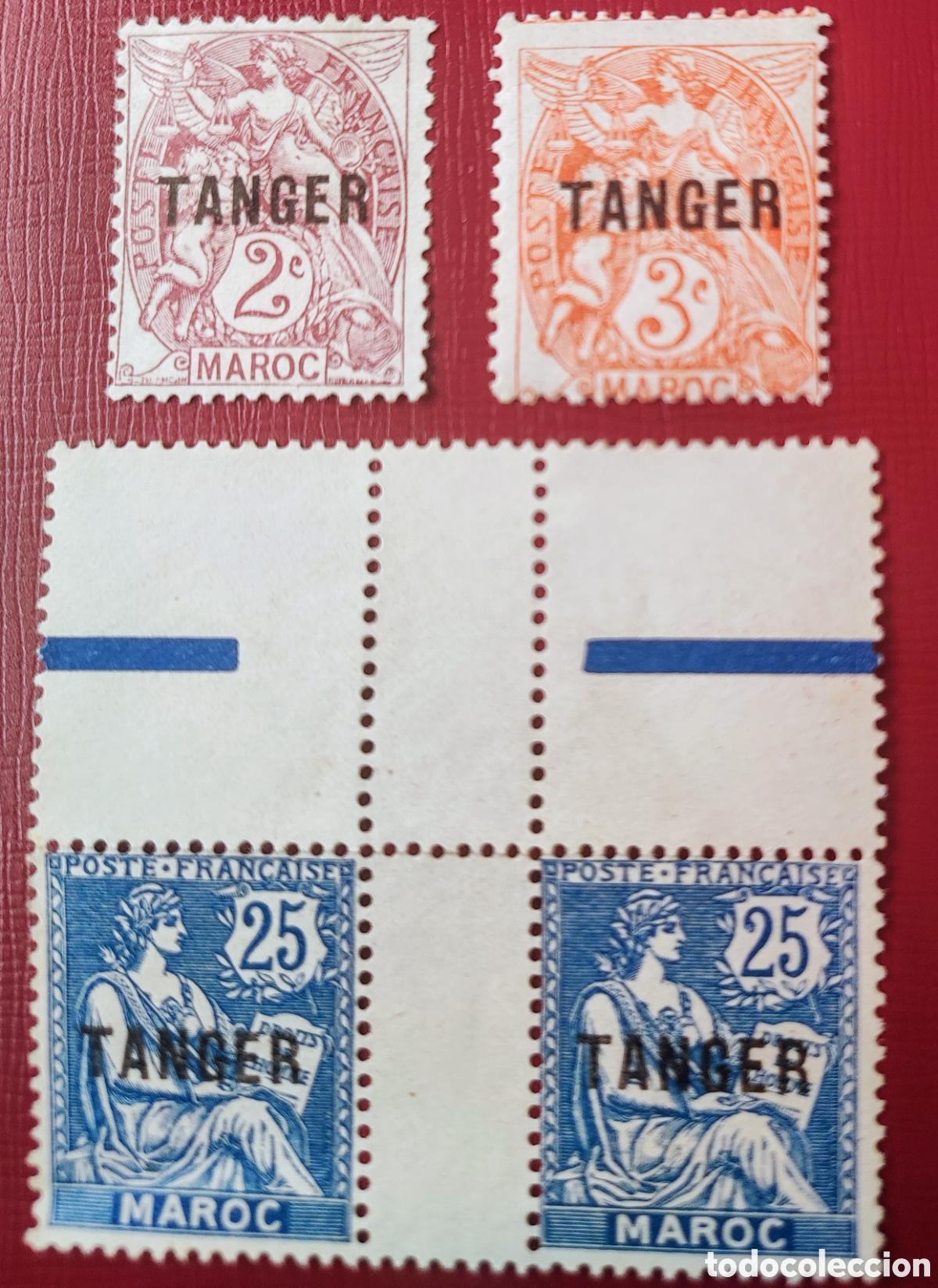 Sellos: T&aacute;nger. 1900/1916. Set - Foto 1