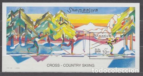 Sellos: Somalia - Hojas Yvert 75 ** Mnh Deportes - Esqui