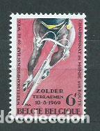 Sellos: Belgica - Correo 1969 Yvert 1498 ** Mnh Deporte ciclismo