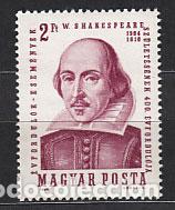 Sellos: Hungria - Correo 1964 Yvert 1646 ** Mnh Shakespeare