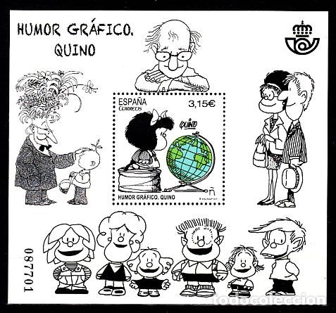 Sellos: Espa&ntilde;a II Centenario Correo 2017 Edifil 5135 ** Mnh Humor gr&aacute;fico Quino