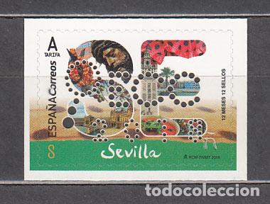 Sellos: Espa&ntilde;a II Centenario Correo 2018 Edifil 5195A ** Mnh Perforado ECC