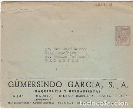 Sellos: Espa&ntilde;a Enteros Postales 1940 Edifil Cervantes emisi&oacute;n privada