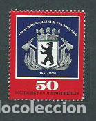 Sellos: Alemania Berlin Correo 1976 Yvert 487 ** Mnh Bomberos