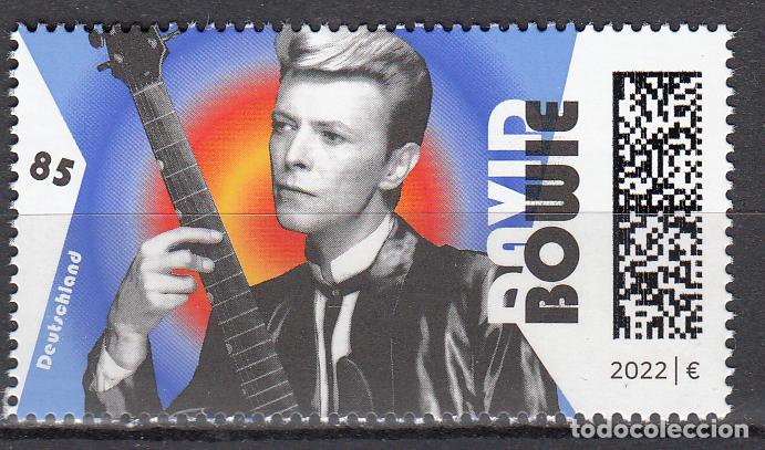 Sellos: Alemania Federal Correo 2022 Yvert 3443 ** Mnh David Bowie M&uacute;sica