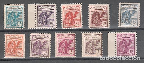 Timbres: Sahara Correo 1937 Edifil NE 1/10 **/* Mnh/Mh