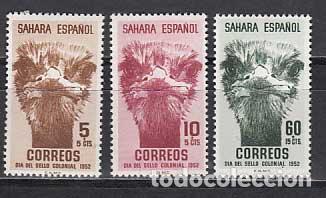 Timbres: Sahara Correo 1952 Edifil 98/100 ** Mnh