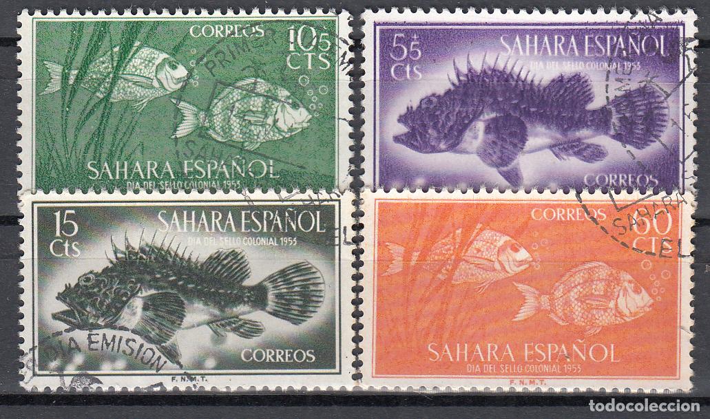 Timbres: Sahara Correo 1953 Edifil 108/11 usado