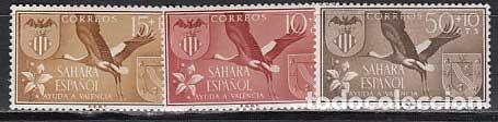 Timbres: Sahara Correo 1958 Edifil 146/8 ** Mnh