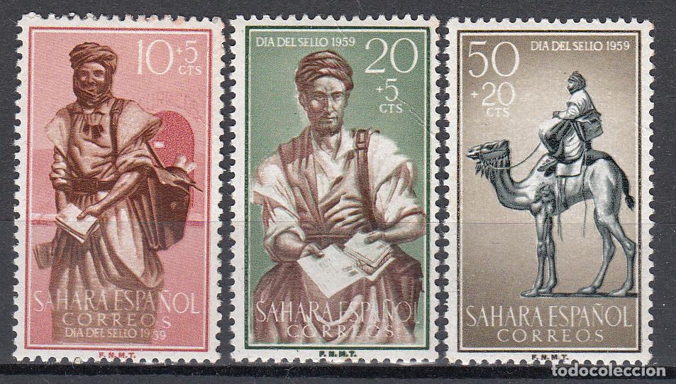 Timbres: Sahara Correo 1959 Edifil 169/71 usado