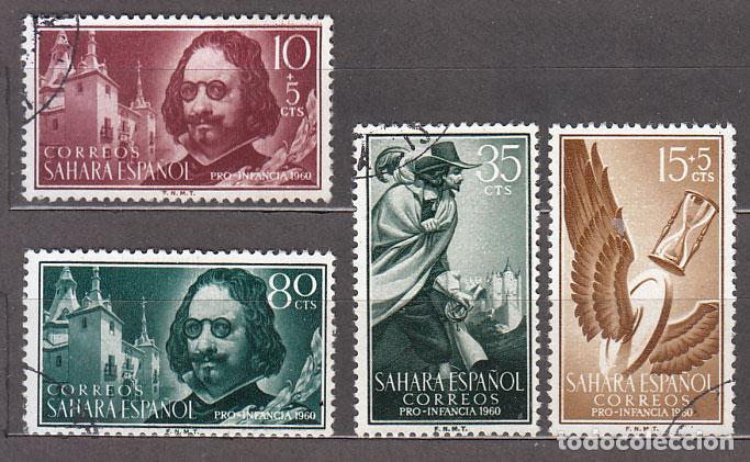 Timbres: Sahara Correo 1960 Edifil 172/5 usado
