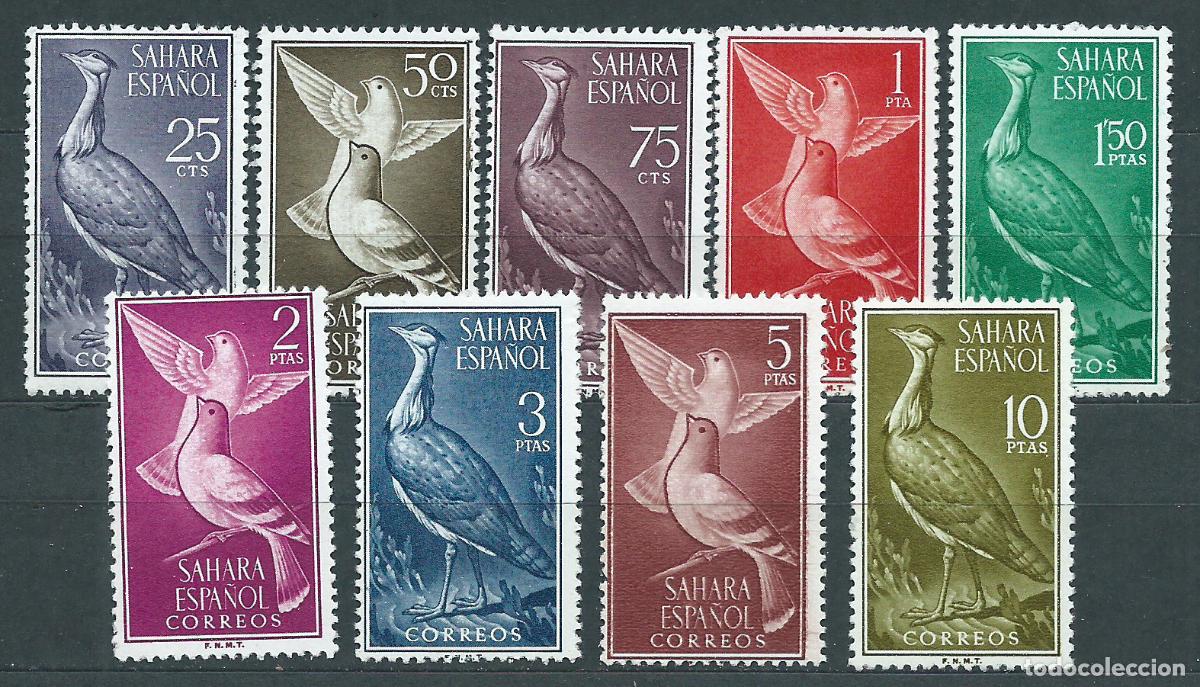 Timbres: Sahara Correo 1961 Edifil 180/88 * Mh