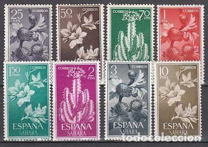 Timbres: Sahara Correo 1962 Edifil 201/8 ** Mnh