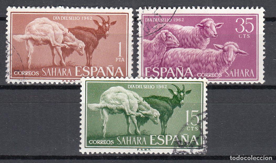 Timbres: Sahara Correo 1962 Edifil 212/14 usado