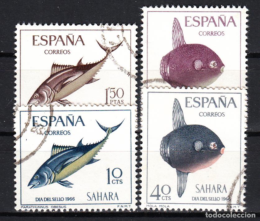 Timbres: Sahara Correo 1966 Edifil 252/5 usado