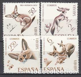 Timbres: Sahara Correo 1970 Edifil 279/82 ** Mnh