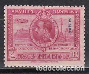 Briefmarken: Sahara Sueltos 1929 Edifil 34 ** Mnh