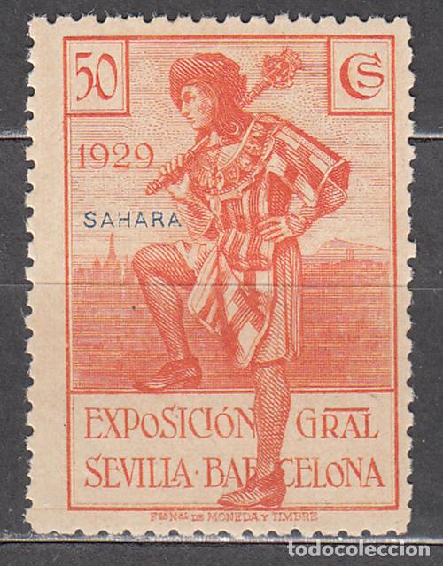 Briefmarken: Sahara Sueltos 1929 Edifil 32 ** Mnh