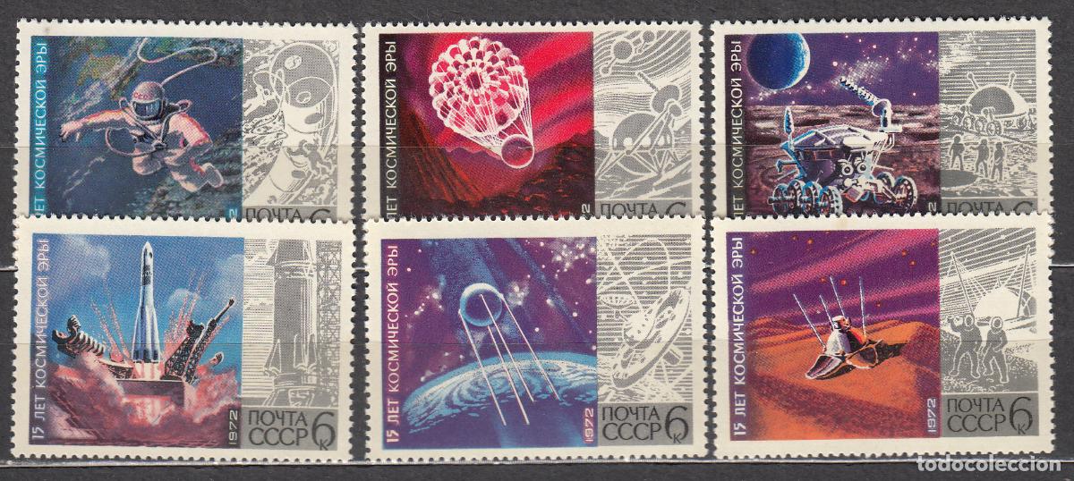 Sellos: Rusia - Correo 1972 Yvert 3870/5 ** Mnh Astro