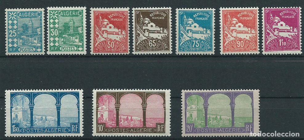 Timbres: Argelia - Correo Yvert 78/85 * Mh