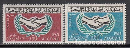 Timbres: Argelia - Correo Yvert 407/8 ** Mnh ONU