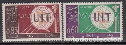 Timbres: Argelia - Correo Yvert 409/10 ** Mnh UIT