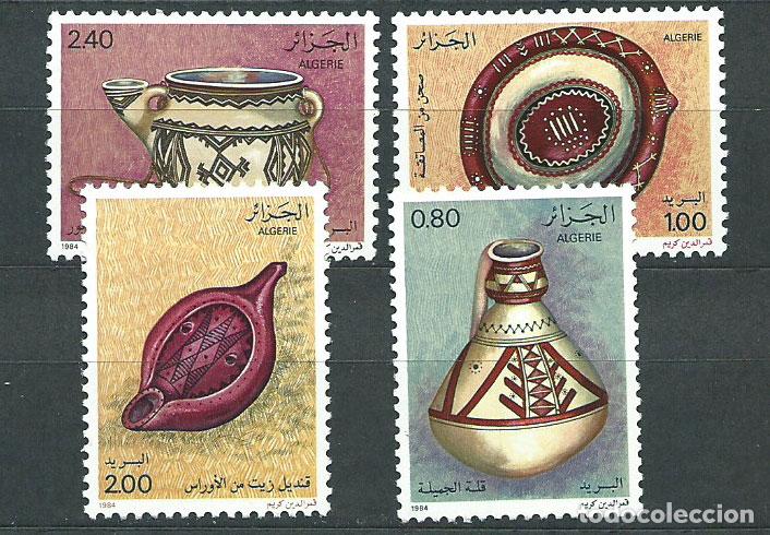 Timbres: Argelia - Correo Yvert 805/8 ** Mnh Artesania
