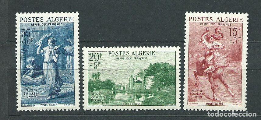 Timbres: Argelia - Correo Yvert 346/8 ** Mnh Pinturas