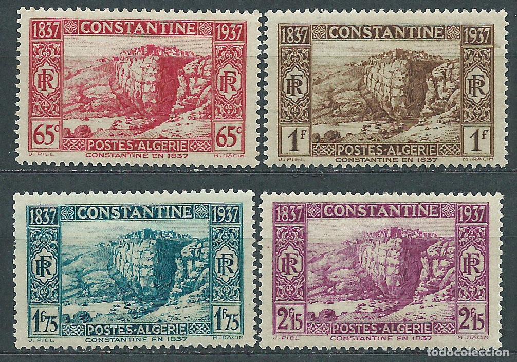 Timbres: Argelia - Correo Yvert 131/34 ** Mnh Ct&ordm; de la Presa de Constantina