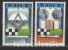 Timbres: Aruba - Correo Yvert 180/1 ** Mnh