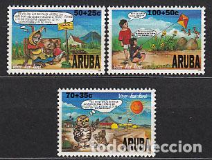 Timbres: Aruba - Correo Yvert 185/7 ** Mnh
