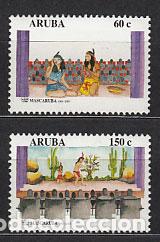 Timbres: Aruba - Correo Yvert 271/2 ** Mnh