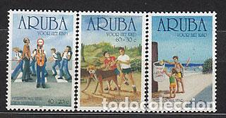 Timbres: Aruba - Correo Yvert 282/4 ** Mnh