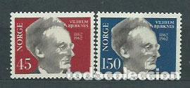Timbres: Noruega - Correo 1962 Yvert 423/4 ** Mnh Personaje