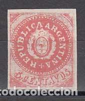 Timbres: Argentina - Correo 1862 Yvert 5 usado