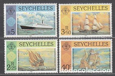 Timbres: Seychelles - Correo Yvert 466/9 ** Mnh Barcos