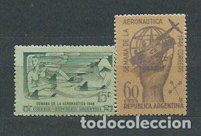 Timbres: Argentina - Correo 1946 Yvert 469/70 (*) Mng