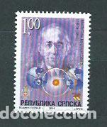 Timbres: Rep&uacute;blica Serbia (de Bosnia) - Correo Yvert 281 ** Mnh Milutin Milankovic