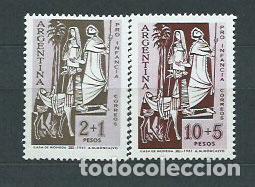 Timbres: Argentina - Correo 1961 Yvert 653/4 ** Mnh