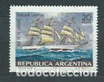 Timbres: Argentina - Correo 1968 Yvert 812 ** Mnh Barco