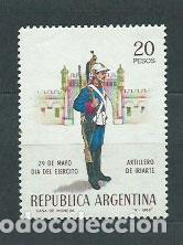 Timbres: Argentina - Correo 1968 Yvert 813 ** Mnh Uniformes Militares
