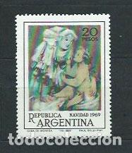 Timbres: Argentina - Correo 1969 Yvert 861 ** Mnh Pintura